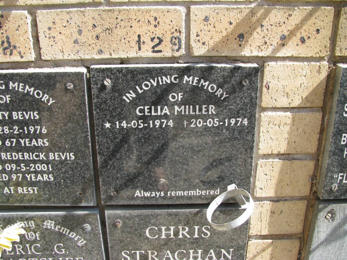 MILLAR Celia 1974-1974