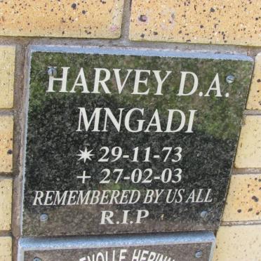 MNGADI Harvey D.A. 1973-2003
