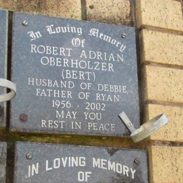 OBERHOLZER Robert Adrian 1956-2002