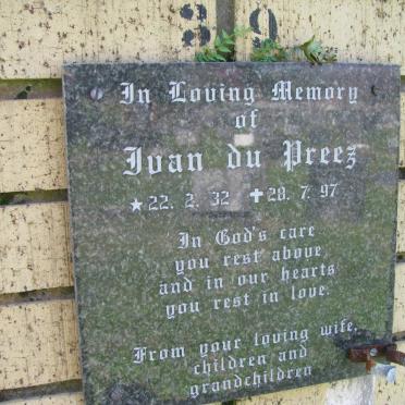PREEZ Juan, du 1932-1997
