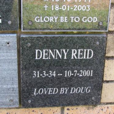 REID Denny 1934-2001