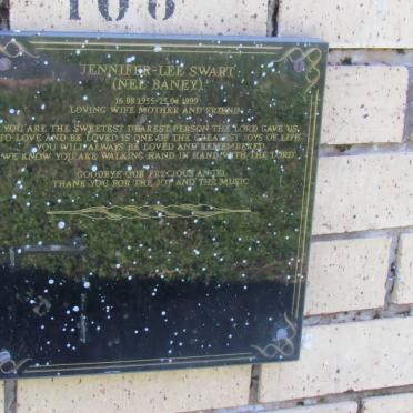SWART Jennifer-Lee nee BANEY 1955-1999