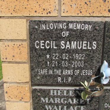 SAMUELS Cecil 1922-2003