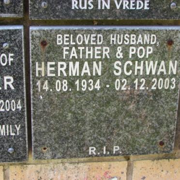SCHWAN Herman 1934-2003