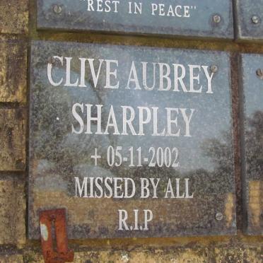 SHARPLEY Clive Aubrey -2002