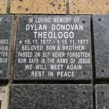 THEOLOGO Dylan Donovan 1977-1977