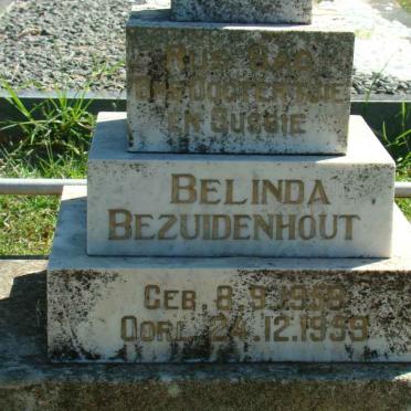 BEZUIDENHOUT Belinda 1958-1959
