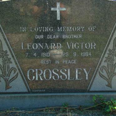 CROSSLEY Leonard Victor 1910-1984