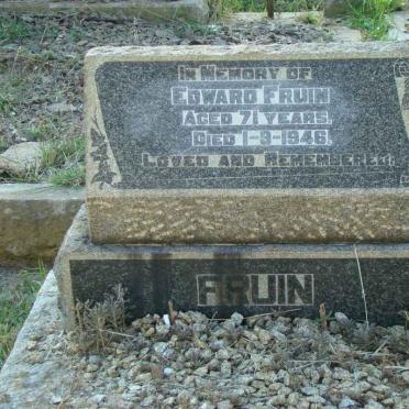 FRUIN Edward -1946