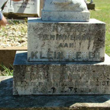 FOURIE Pieter 1928-1929