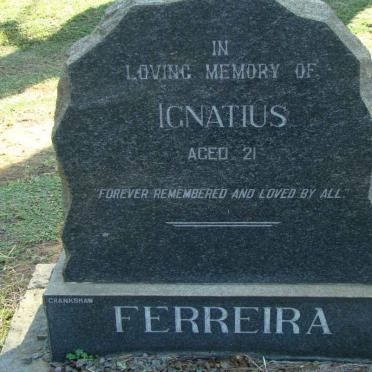 FERREIRA Ignatius