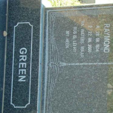 GREEN Raymond 1934-2000