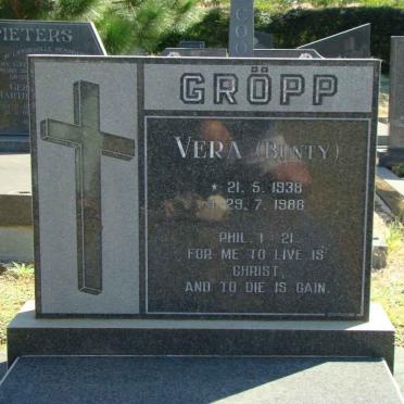 GROPP Vera 1938-1986