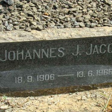 JACOBS Johannes J. 1906-1966