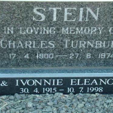 STEIN Charles Turnbull 1900-1974 &amp; Ivonnie Eleanor 1915-1998