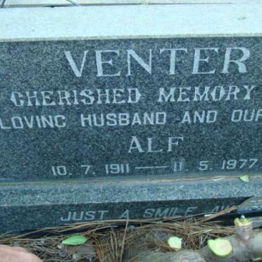 VENTER Alf 1911-1977