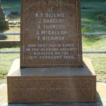 Glencoe Colliery Disaster