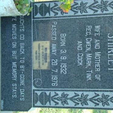 CHARMAN Reg 1924-1993 &amp; Shirley 1932-1976