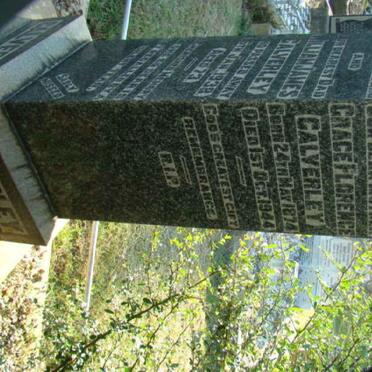 CALVERLEY William James -1938 &amp; Grace Florence 1874-1944