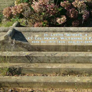 WILTSHIRE Henry 1836-1915