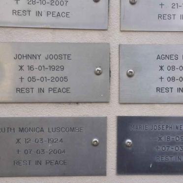 JOOSTE :: HUSSEY :: LUSCOMBE :: GOUPILLE