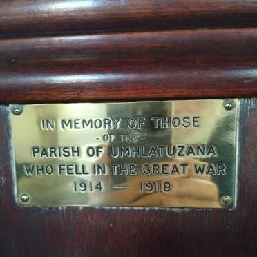 5. In memory of those who fell in the Great War