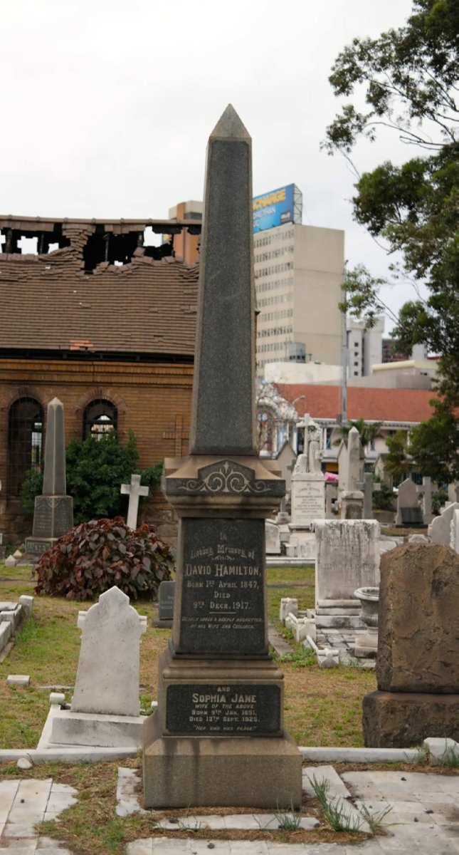 HAMILTON David 1847-1917 &amp; Sophia Jane 1851-1925