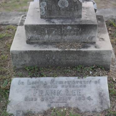 LEE Frank -1934 :: LEE Edith Helen -190?