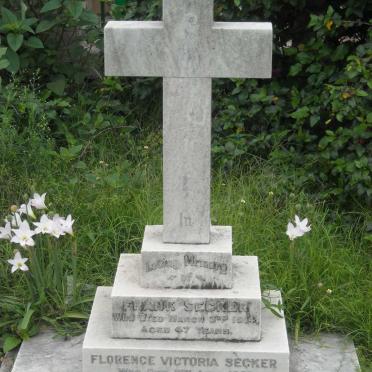 SECKER Frank -1914 &amp; Florence Victoria -1959