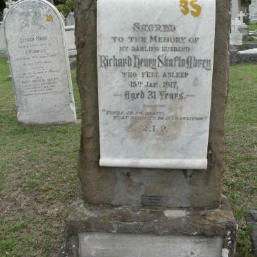 SHAFTO?BREY Richard Henry -1917