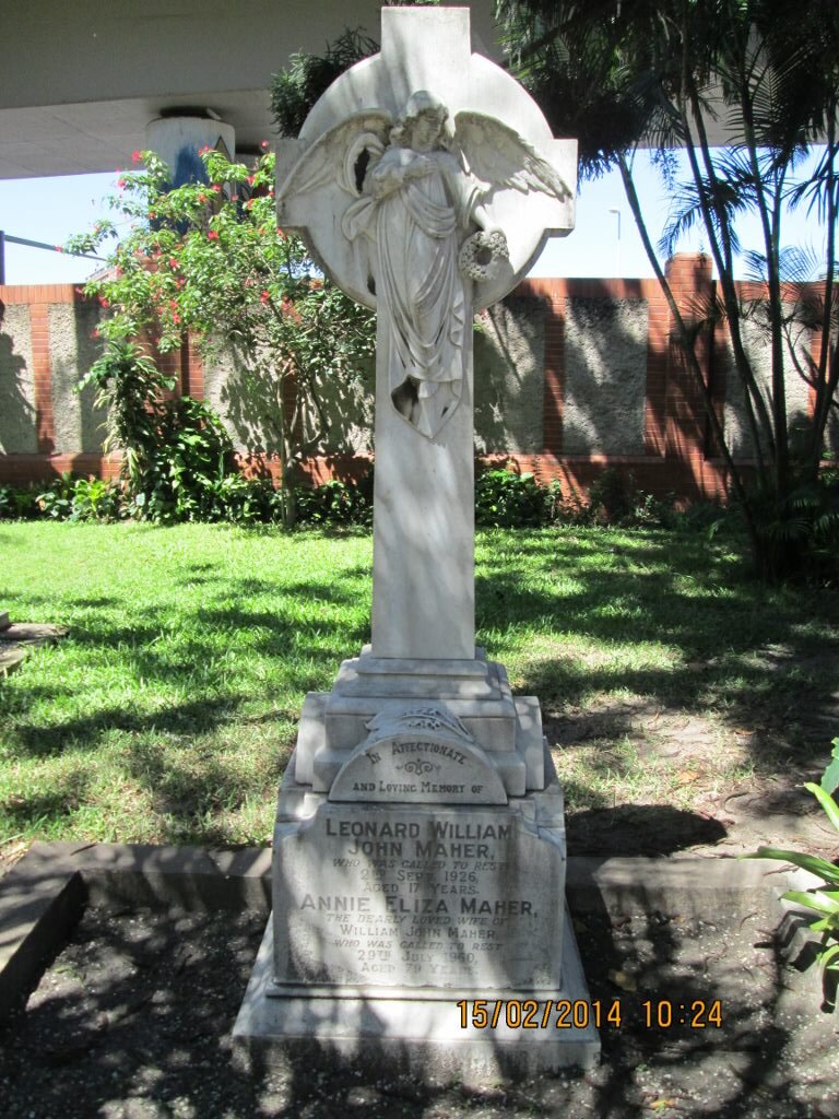 MAHER Leonard William John -1926 :: MAHER Annie Eliza -1960