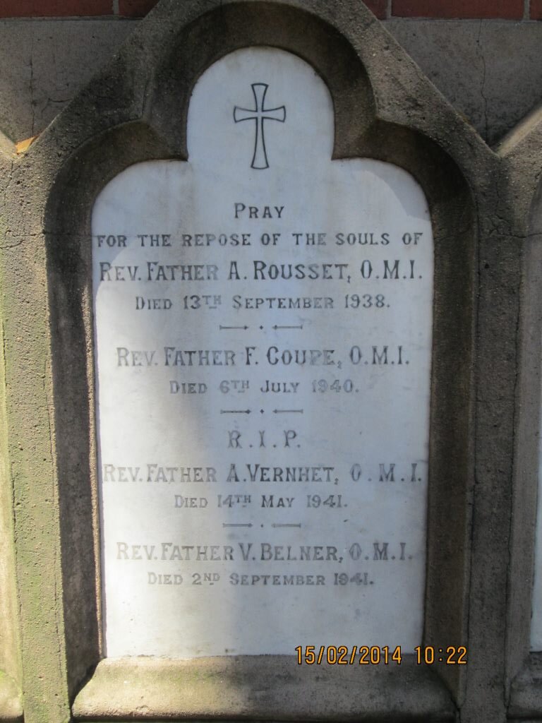 ROUSSET A. -1938 :: COUPE F. -1940 :: VERNHET A. -1941 :: BELNER V. -1941