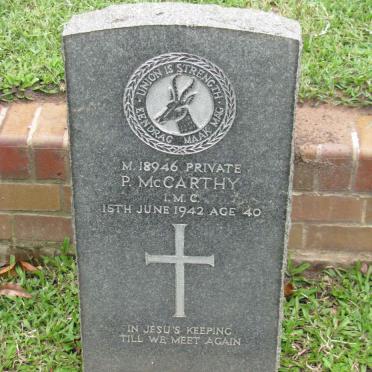 McCARTHY P. -1942