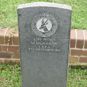 MCANANA M. -1941