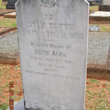 ALICE Aaron -1916