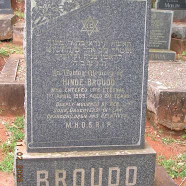 BROUDO Hinde -1959