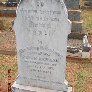 BERMAN Simon -1917