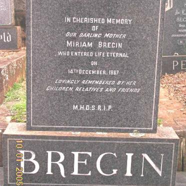 BREGIN Miriam -1967