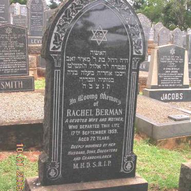 BERMAN Rachel -1959
