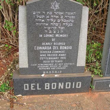 BONDIO Edwarda, del -1976