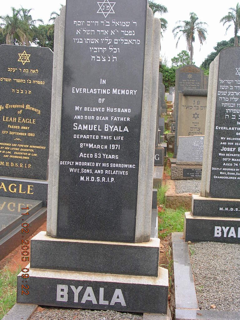 BYALA Samuel -1971