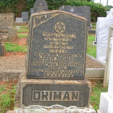 DRIMAN Jack -1934