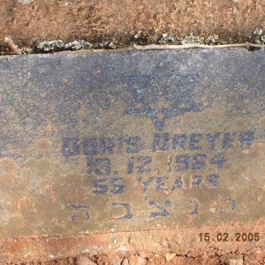 DREYER Doris -1964