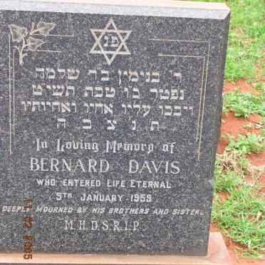 DAVIS Bernard -1959