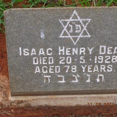 DEAL Isaac Henry -1928