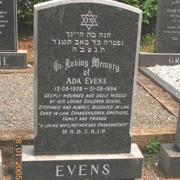 EVENS Ada 1926-1994