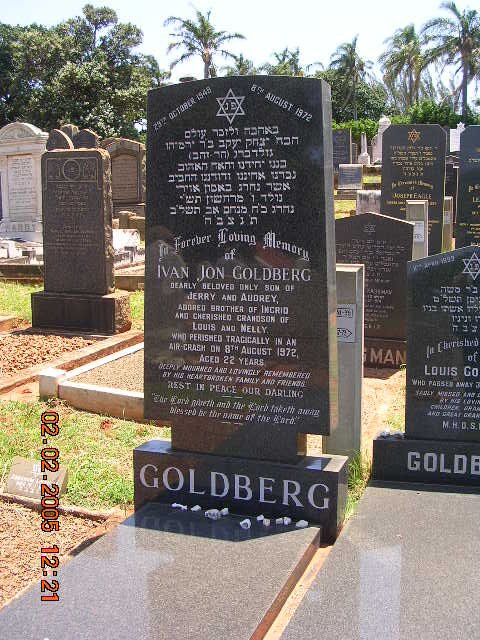 GOLDBERG Ivan Jon -1972