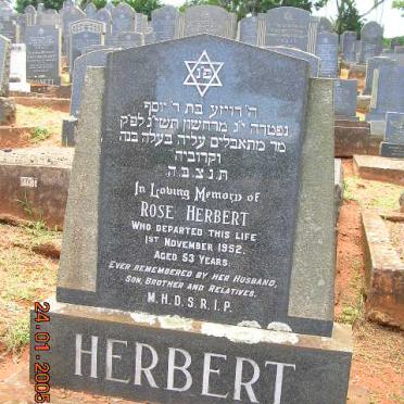 HERBERT Rose -1952