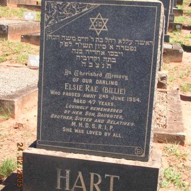 HART Elsie Rae -1954
