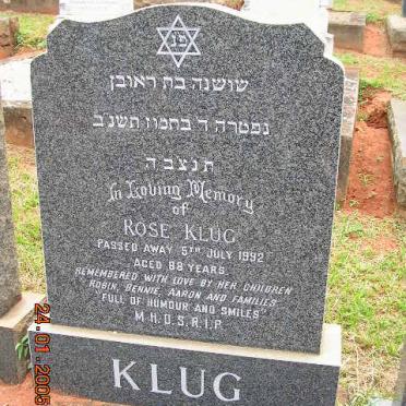 KLUG Rose -1992